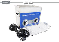 Ultrasonic Cleaner 3liter Sonic Ultrasonic Cleaner Mặt nạ làm sạch răng 120W 40KHZ LS-03