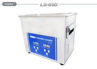 Trang sức thương mại điện tử Ultrasonic Cleaner For Trang sức 3L 120W