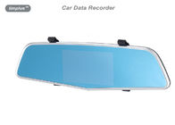 Bộ lưu trữ dữ liệu bằng xe hơi HDMI 4.3 inch với tấm gương phản hồi đôi