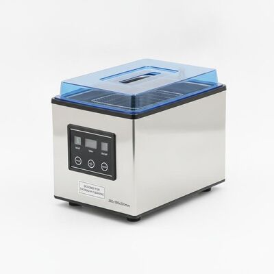 Dung tích bình làm sạch 2,5L Máy làm sạch siêu âm hàng đầu Đơn vị bình chứa bằng thép không gỉ Kích thước 280x180x200mm Được thiết kế để làm sạch kỹ lưỡng